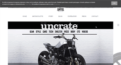 Desktop Screenshot of anvilmotociclette.com